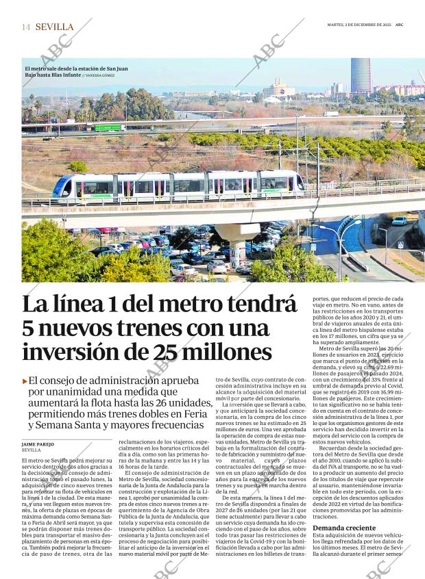 ABC SEVILLA 02-12-2025 página 14