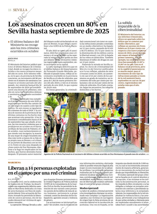 ABC SEVILLA 02-12-2025 página 18