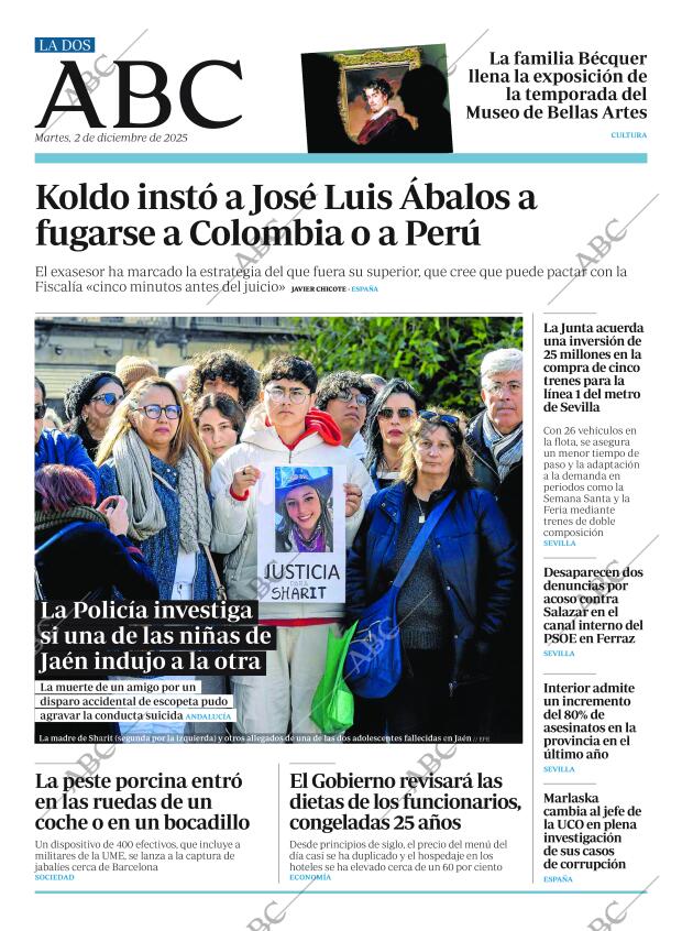 ABC SEVILLA 02-12-2025 página 2