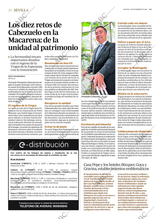 ABC SEVILLA 02-12-2025 página 20