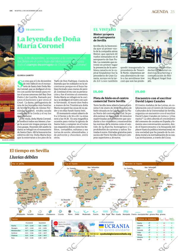 ABC SEVILLA 02-12-2025 página 25