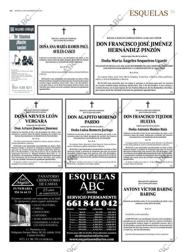 ABC SEVILLA 02-12-2025 página 59