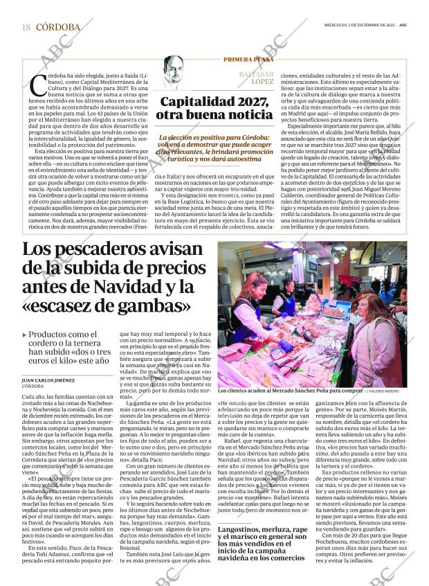 ABC CORDOBA 03-12-2025 página 18