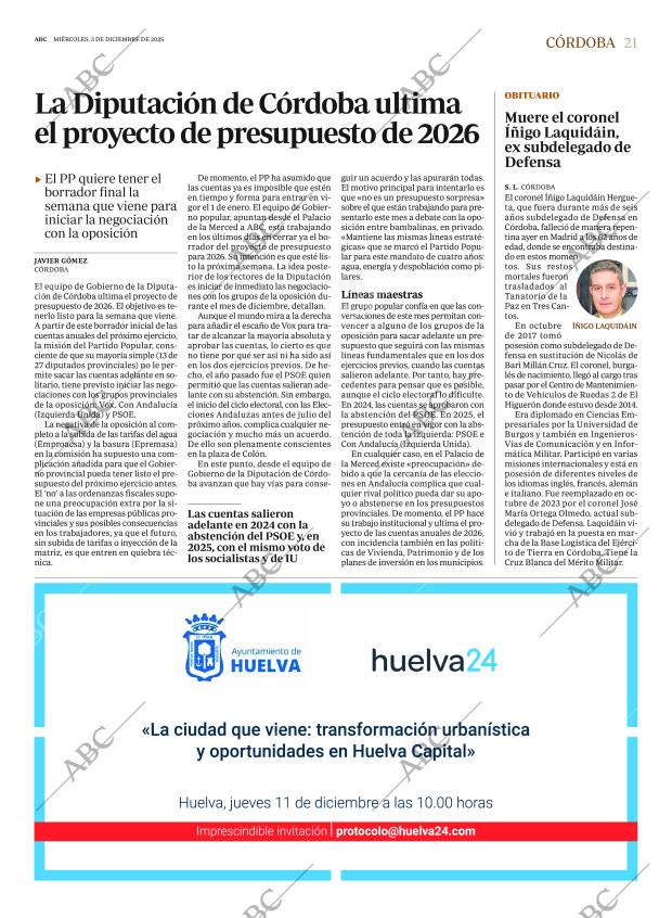 ABC CORDOBA 03-12-2025 página 21