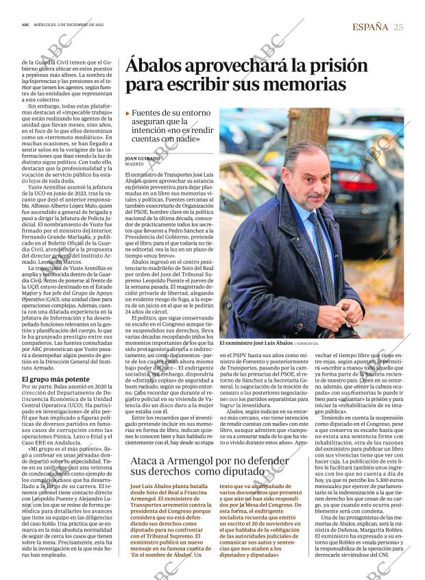 ABC CORDOBA 03-12-2025 página 25