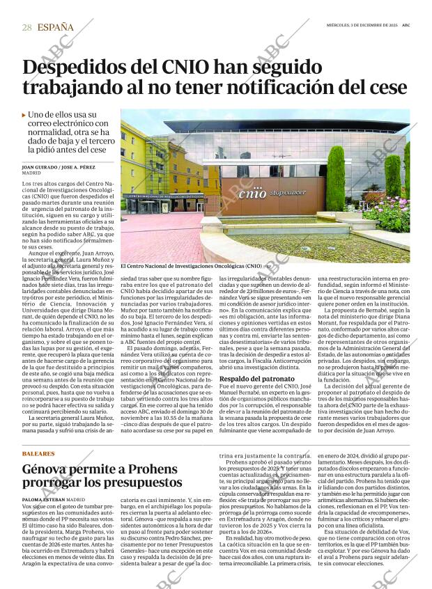 ABC CORDOBA 03-12-2025 página 28