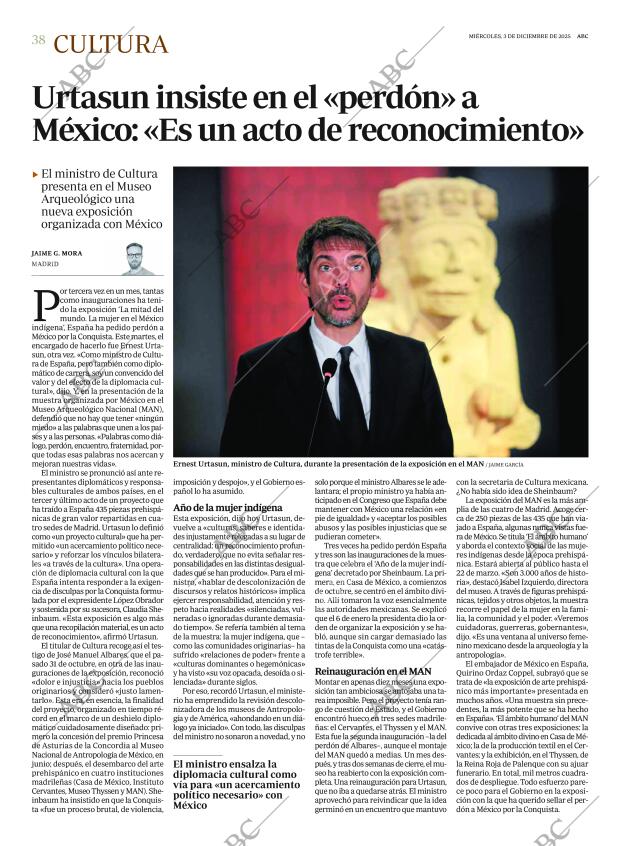 ABC MADRID 03-12-2025 página 38
