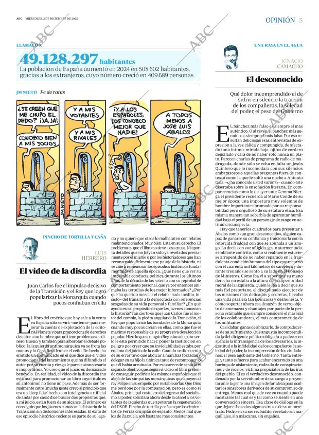 ABC MADRID 03-12-2025 página 5