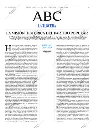 Periódico ABC MADRID 28-03-2026,portada - Archivo ABC