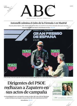ABC MADRID 14-09-2026