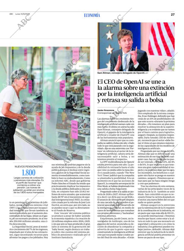 ABC MADRID 14-09-2026 página 27
