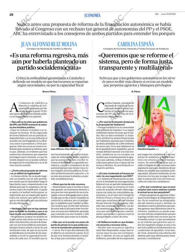 ABC MADRID 14-09-2026 página 28