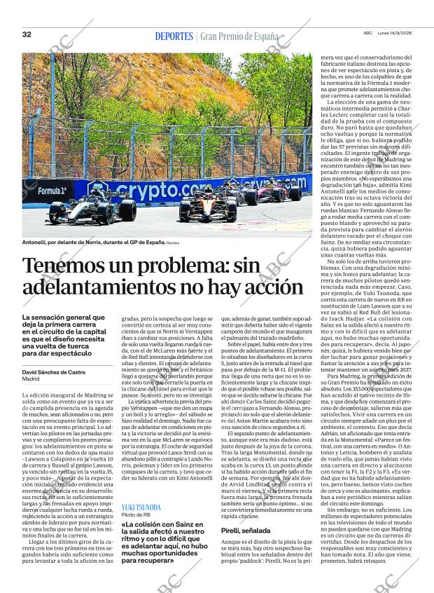 ABC MADRID 14-09-2026 página 32