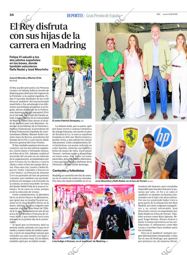 ABC MADRID 14-09-2026 página 34