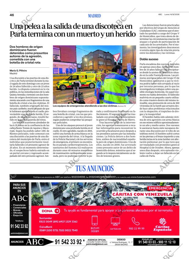 ABC MADRID 14-09-2026 página 46