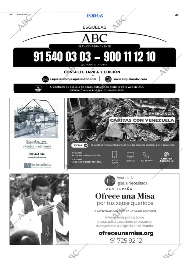 ABC MADRID 14-09-2026 página 49