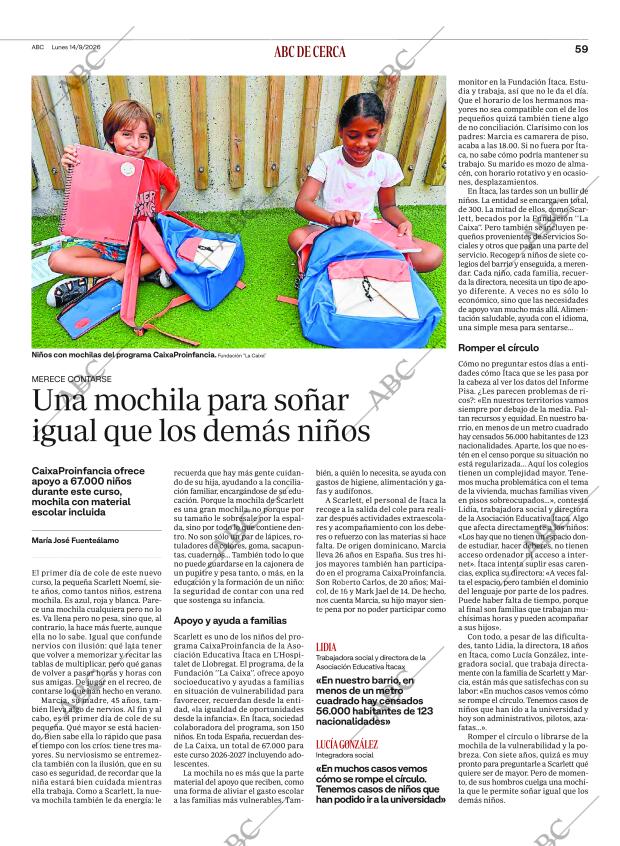 ABC MADRID 14-09-2026 página 59