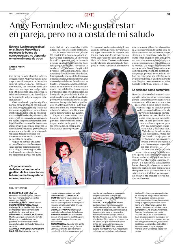 ABC MADRID 14-09-2026 página 61