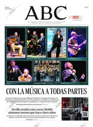 ABC SEVILLA 19-09-2026 página 1