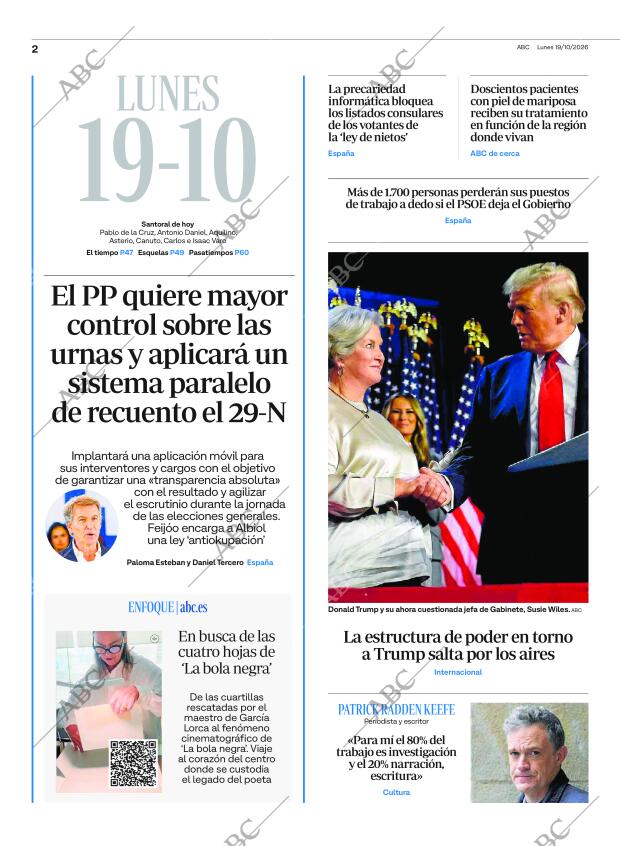 ABC MADRID 19-10-2026 página 2