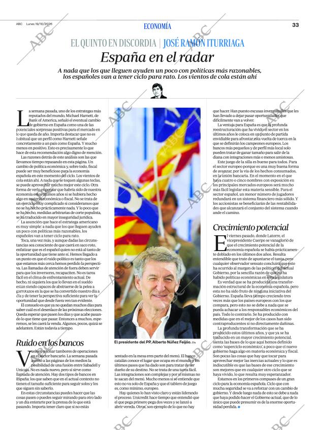 ABC MADRID 19-10-2026 página 33