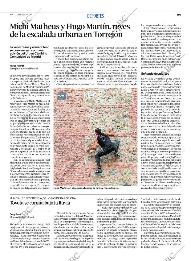ABC MADRID 19-10-2026 página 39