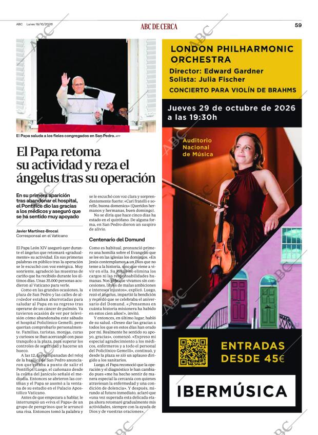 ABC MADRID 19-10-2026 página 59