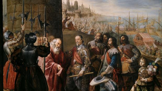 El socorro de Génova por el segundo marqués de Santa Cruz, de Antonio de Pereda