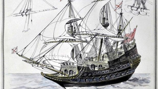 Página del diccionario de construcción naval de Rafael Monleón.