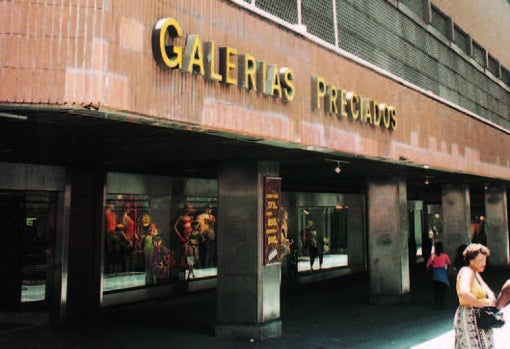 Fachada de Galerías Preciados