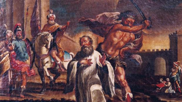 Decaapitación de San Eulogio de Córdoba, por autor desconocido.
