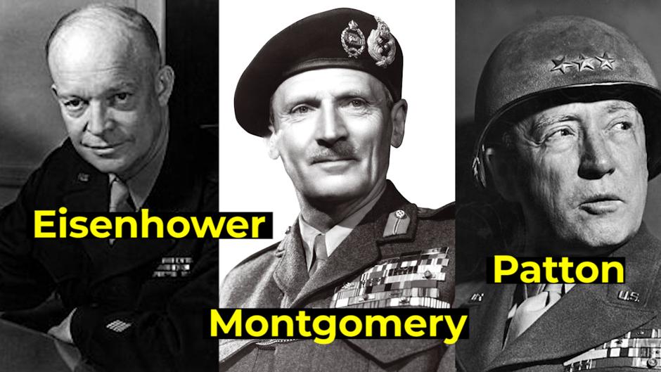 Eisenhower, Patton y Montgomery: el lado oscuro de los generales aliados de  la Segunda Guerra Mundial