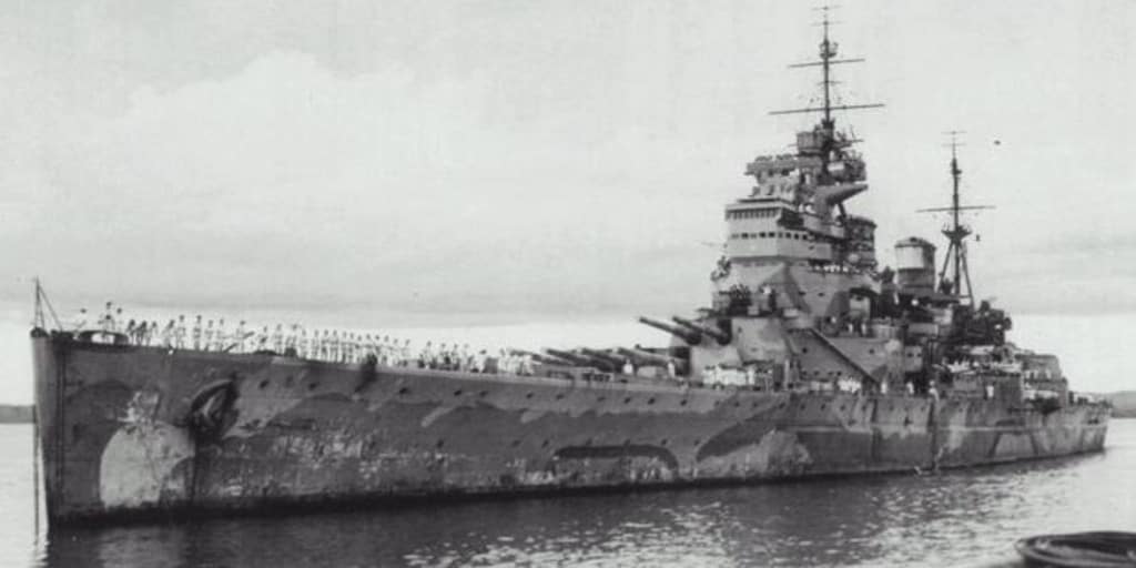El humillante error que destruyó los dos colosos acorazados de la Royal  Navy en la Segunda Guerra Mundial