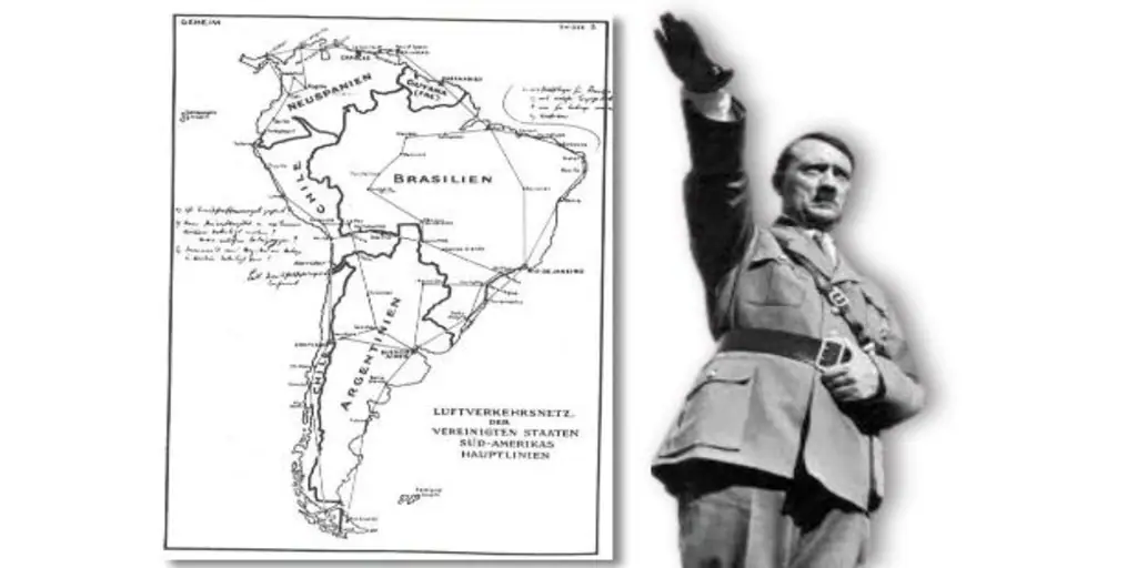 El Misterio Del Mapa Secreto Con El Que Hitler Iba A Conquistar América Y Dividirla En Estados Nazis 5709