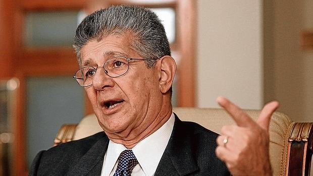 Henry Ramos Allup, presidente de la Asamblea Nacional de Venezuela