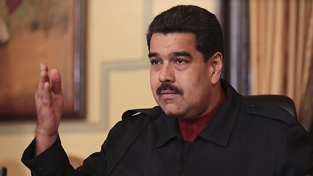 Nicolás Maduro, ayer durante un encuentro con el sector farmcéutico en Caracas