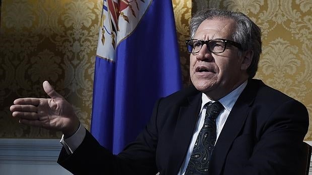 Luis Almagro, secretario general de la OEA, el pasado 19 de mayo en la sede del organismo hemisférico en Washington
