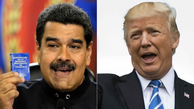 Nicolás Maduro y Donald Trump
