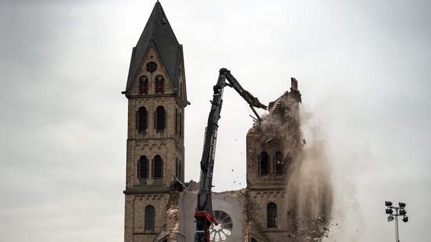 La demolición de la catedral de Immerath