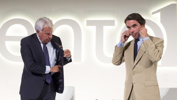 Foro de expresidentes del Gobierno con la presencia de Felipe González, José María Aznar y José Luis Rodriguez Zapatero