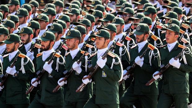 Desfile de la Guardia Revolucionaria en Teherán el sábado pasado