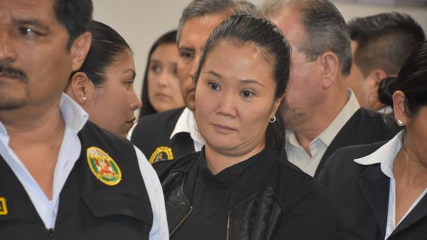 Keiko Fujimori, en la Sala Penal Nacional de Perú