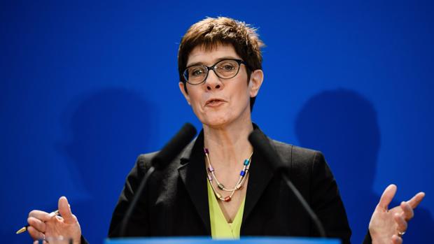 La secretaria general de la Unión Cristianodemócrata (CDU) alemana, Annegret Kramp-Karrenbauer