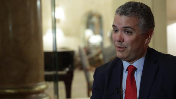 Iván Duque, presidente de Colombia, en una imagen de archivo