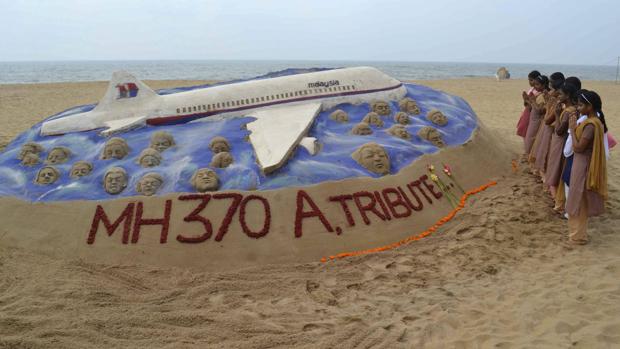 Un homenaje a los pasajeros del vuelo MH-370 desaparecido en 2014