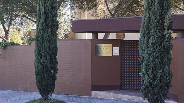 Fachada de la Embajada de Corea del Norte