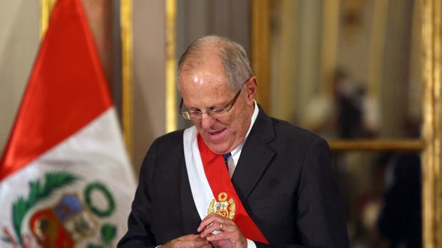 Imagen del expresidente en el año 2017