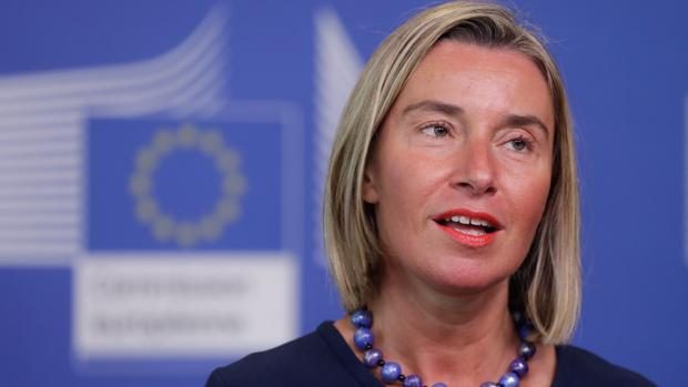 La alta representante comunitaria para la Política Exterior, Federica Mogherini