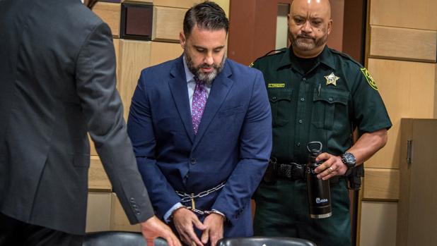 Pablo Ibar, este miércoles a su llegada a la audiencia en Fort Lauderdale (Florida)