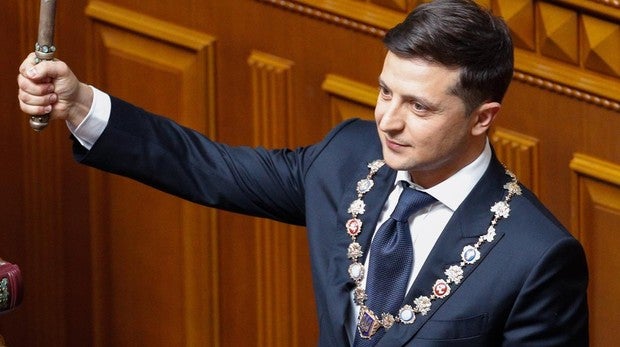 El presidente de Ucrania, Volodímir Zelenski